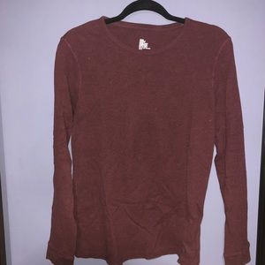 H&M Burgundy Long Sleeve